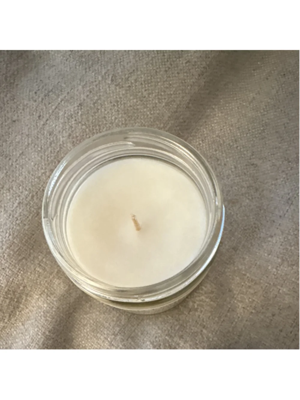 InspireLites Candle Co Apple Cider Donut Scented Jar Candle Coconut Soy Blend